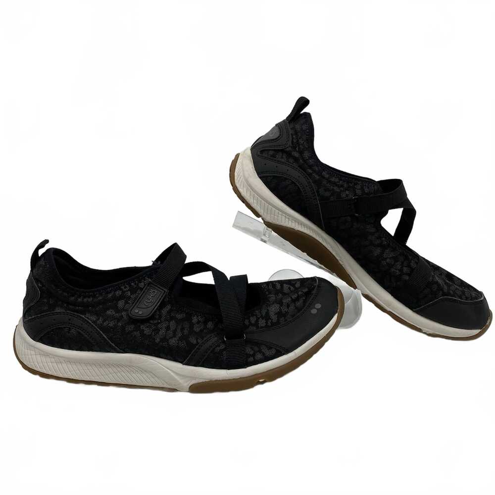 Ryka Black Strappy Velcro Sneakers | Women’s US 11